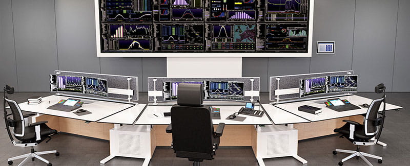 Leitstandtisch SystemDesk - der modulare Systemtisch vom Hersteller Xecuris