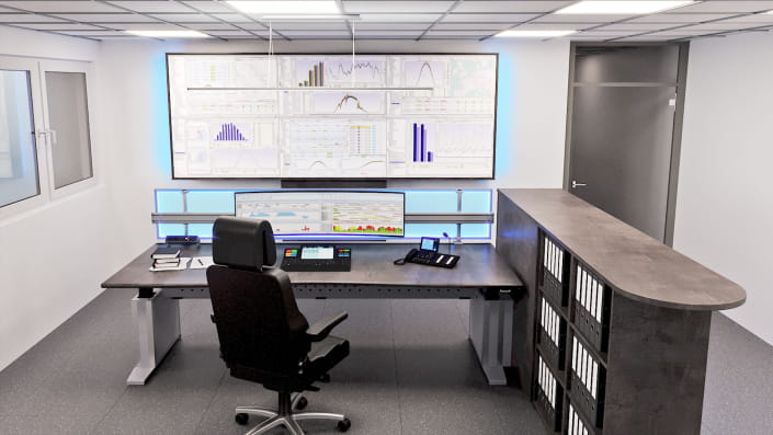Leitstandtechnik & -möbel für Leitstand für Industrie & Produktion