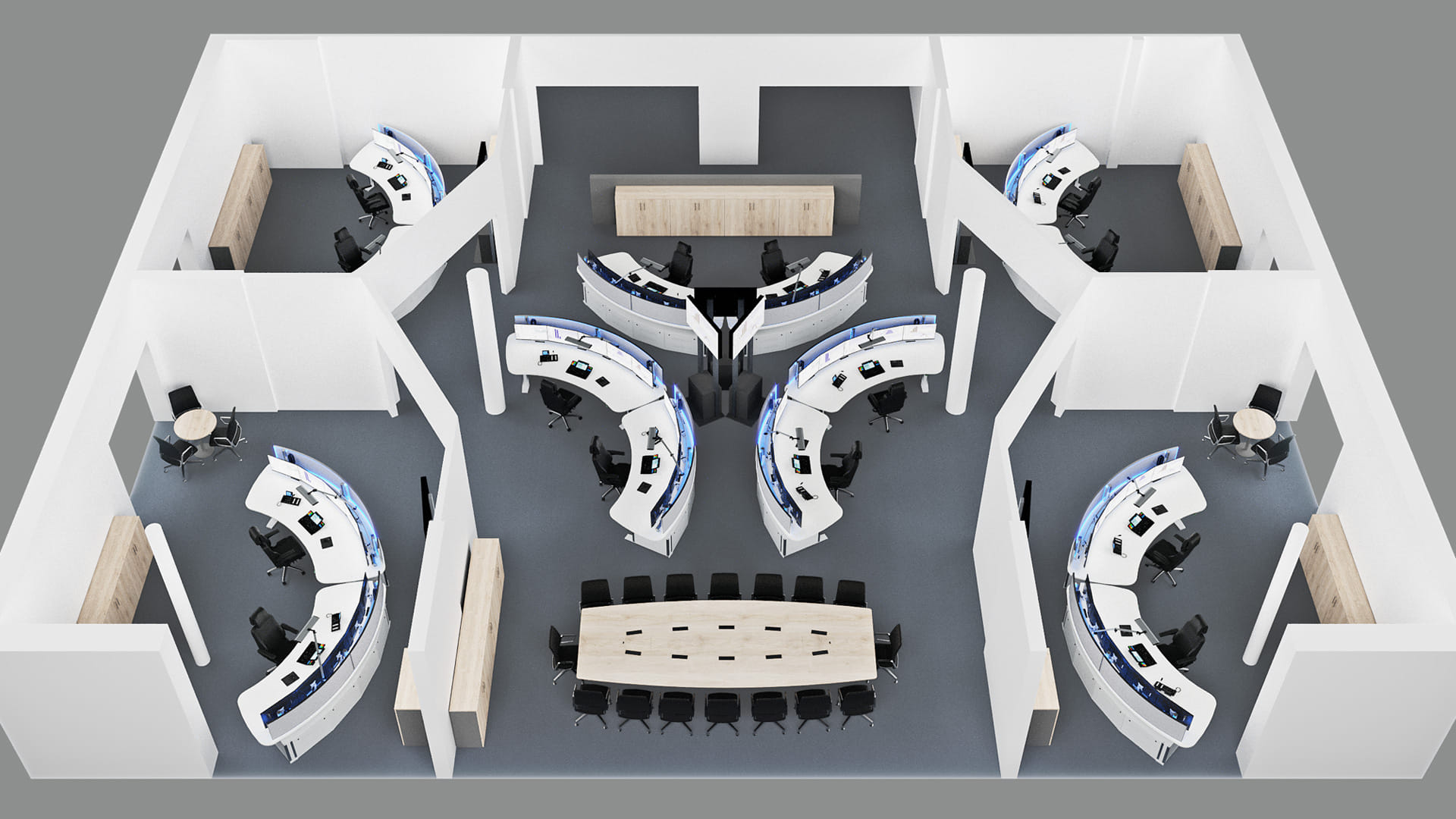 Leitstand-Planung: 3D Visualisierung von Xecuris